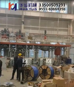 某大型國有企業(yè)全自動(dòng)石墨烯生產(chǎn)線調(diào)試現(xiàn)場